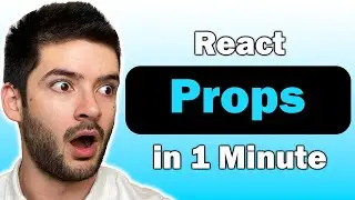 React Props Explained in Simple Terms with Example | FAST React Prop Tutorial