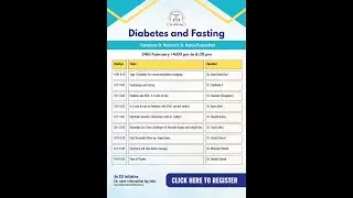 Diabetes and Fasting - Session 2