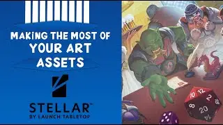 Displaying Board Game Art - with Stellar