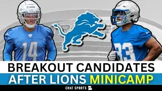 Lions BREAKOUT Candidates AFTER Detroit Lions Minicamp Ft. Jameson Williams + Sion Vaki