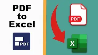 how to convert PDF to excel using Pdfelement