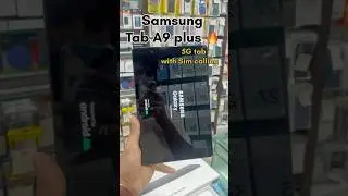 Samsung tab A9 plus ⚡️                    || wifi + sim || 5g network || #tab #samsung #unboxing