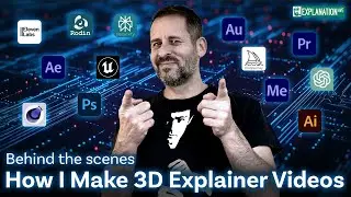 Behind the scenes - How I Make 3D Explainer Videos
