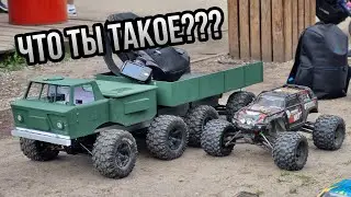 ЗИЛ 135 ИЗ TRAXXAS. ПЕРВЫЙ ВЫЕЗД. ОБКАТКА. ПОИСК НЕИСПРАВНОСТЕЙ.