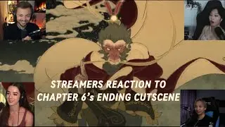 Black Myth Wukong - Streamers Reaction To Chapter 6 Ending Cutscene