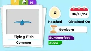 Flying Fish Neon & Mega Neon in Adopt me
