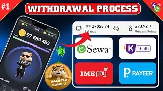 Hamster Kombat Withdrawal In Nepal - Full Process | Hamster Kombat In Nepal | esewa Earning App