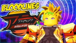 DIO UNLOCKS ALL BLOODLINES IN ANIME FIGHTING SIMULATOR - Roblox