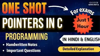 Pointers Complete Tutorial in Detail with Examples| C Programming