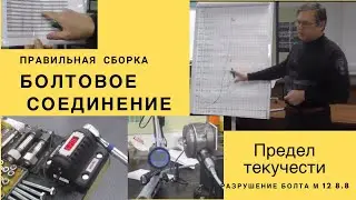 Болтовое соединение  Правильная сборка