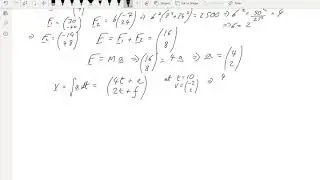 A-level Maths: Mechanics vector a/v/r question