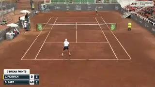 Juan Pablo Ficovich (ARG) vs Sebastian Baez (ARG) Santiago challenger 2021 Round 2