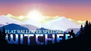 Witcher 3 Wallpaper | Photoshop Speed Art