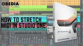 Get Started with Studio One: How to stretch MIDI in Studio One