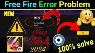 free fire download failed retry | free fire not opening today| free fire error download failed retry