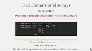 How to make Two Dimensional Arrays in C Programming by Prof. Shiburaj