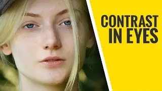 How to Add Contrast to Eyes in Photoshop