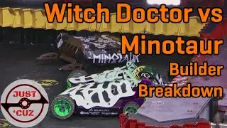 Witch Doctor v Minotaur: Biggest Controversy in Season 6? Battlebots Builder Breakdown [Scorecards]