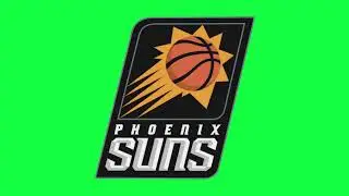 Phoenix Suns Green Screen Logo Loop Chroma Animation