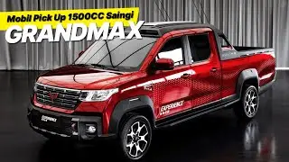 GRAN MAX KALAH KEREN!! MOBIL PIKAP 1500CC KABIN GANDA BUATAN WULING DI LUNCURKAN, HARGA 130 JUTAAN!