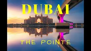 Dubai зимой: The Pointe, Dubai Marina, фотографии с крыши отеля  Intercontinental