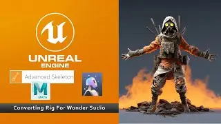 Exporting Advanced Skeleton rig from maya to Wonder Studio