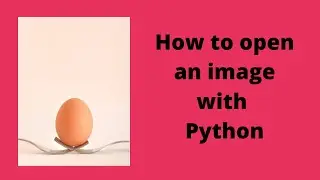 Python | How to open an image | PIL & Matplotlib