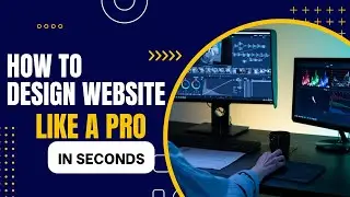 How to Make Website Design Using AI | How to Make Website Design Using HTML |