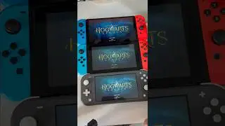 Hogwart Legacy - Switch Lite vs Standard vs Oled | Speed Test! #gaming #switch