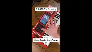 This is NOT a DJ setup, it’s a Music Production Center 🎹 MPC Key 37 🎹 