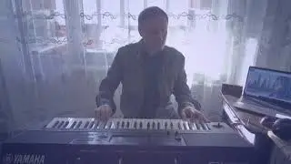 "Три белых коня" - мелодия песни из кинофильма Чародеи. Кавер. YAMAHA psr-SX900.