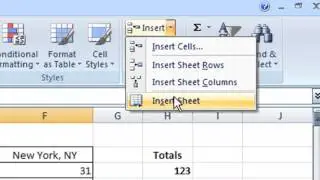 Excel How-To: Inserting and Deleting Cells, Rows and Columns