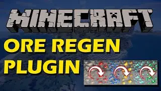 Timed block regen in Minecraft with Ore Regenerator Plugin