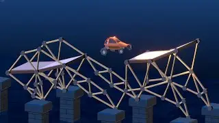 Level Designer VS world 2 Challenge [Poly Bridge 2]