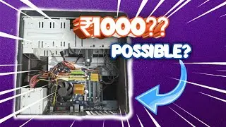 Rs 1000 Gaming PC Build 2021 Indian PC [HINDI]