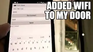Connecting a Lock to Wifi with a microcontroller and Raspberry Pi