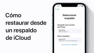 Cómo restaurar un iPhone, iPad o iPod touch desde un respaldo de iCloud – Soporte técnico de Apple