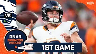 Bo Nix must ____ in his Denver Broncos debut against the Seattle Seahawks