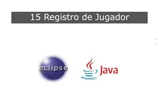 15 Registro Jugador