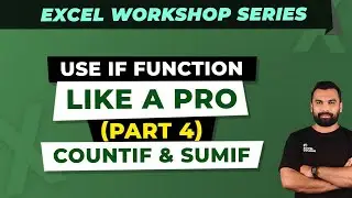 Learn SUMIF and COUNTIF Function in 3 Minutes