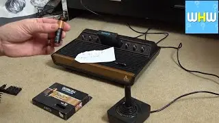 What Happens When you RUN an ATARI 2600 from AA Batteries?