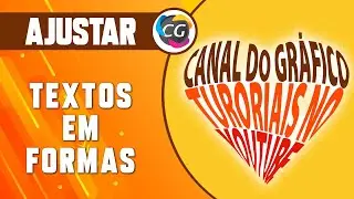 Illutrator - Como Ajustar Textos em Formas?