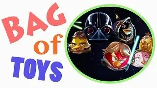 Bag of Toys#27, Mini Mouse,Angry Birds Star Wars,Dora the Explorer,How To Train Your Dragon2