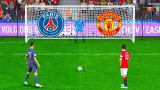 FIFA 23 ! PSG VS MAN UTD I PENALTY SHOOTOUT ! PC NEXT GEN! 4K