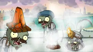 Растения прилетели в Паровой век. РАСТЕНИЯ против ЗОМБИ 2 или PLANTS vs ZOMBIES 2. Серия 290