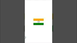 draw the great Indian flag using python turtle 🇮🇳 #shorts