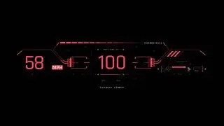 HUD Cyberpunk Speedometers-After Effects Template Videohive