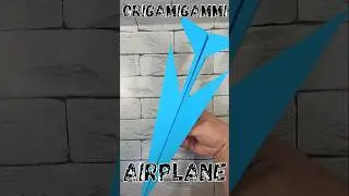 ✈️Оригами САМОЛЕТИК из бумаги A4✈️Origami AIRPLANE made of A4 paper✈️