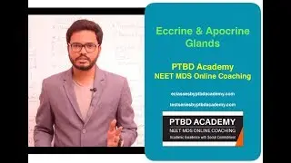 Dormitory Effect, Eccrine & Apocrine Glands - NEET MDS