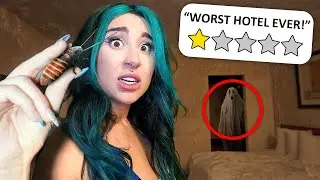 Staying at A HAUNTED 1 STAR Hotel